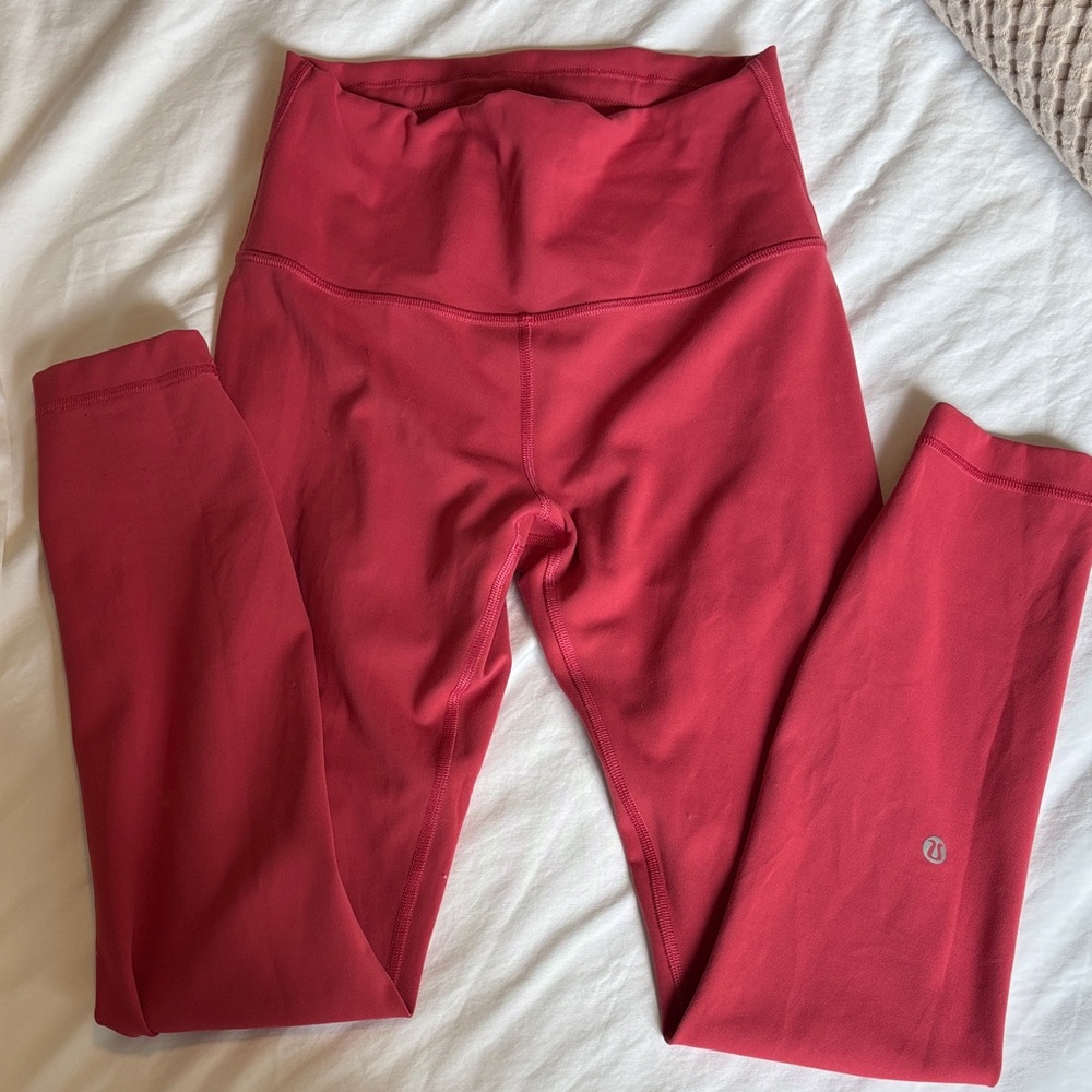 lululemon athletica High-Rise Red Leggings